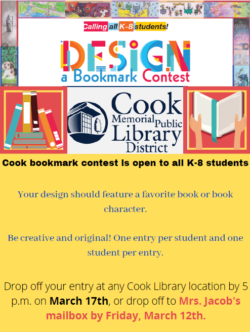 Bookmark Contest 