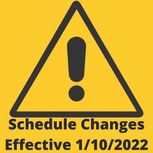 schedule changes 