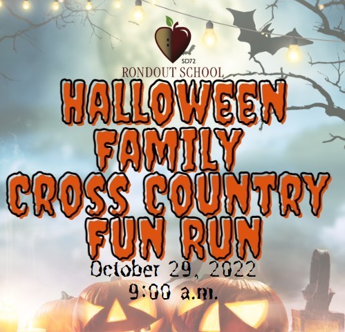 Halloween Family Cross Country Fun Run October 29, 2022 9:00 a.m.